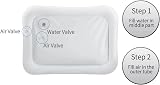 PandaEar 2 Pack Tummy Time Water Mat for Babies Toddlers Inflatable view 7