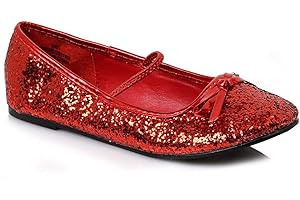 PLEASER Ellie Shoes 0" Heel Ballet Slipper with Children's. L REDG