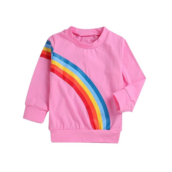 maglia con arcobaleno