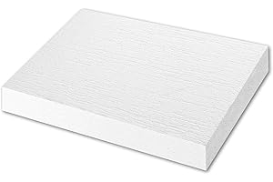 BXI Thickened Jewelry Soldering Board 2732 °F, 12'' X 8'' X 0.8'' 1 Piece Inorganic Ceramic Fiber Soldering Block for Jewelry Making, Gold Silver Solder Fire Brick Plate Tool Kit for Melting Casting