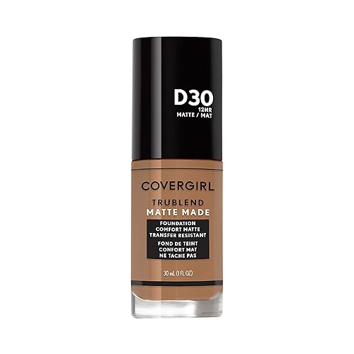 COVERGIRL TruBlend Matte Made Liquid Foundation, Bronze, 1.01 Fl Oz (Pack of 1)