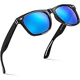 Retro Rewind Translucent Frame Colorful Neon 80s Mirrored Sunglasses for Men Women