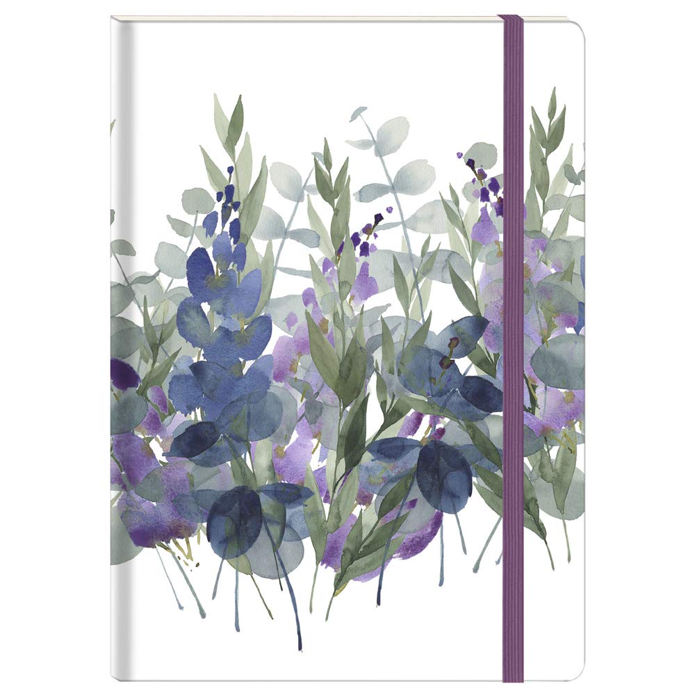 Clairefontaine 115685C - A Rigid Lined Notebook with Vegetal/Nature/Watercolour motifs - A6 10.5 x 14.8 cm 96 Lined Pages 90 g - Glossy finish - Quintessence Collection 2 visuals, libr. Random
