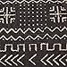 Amazon Brand – Rivet Mudcloth-Inspired Decorative Throw Pillow, 12