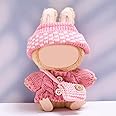 Clothes for 17cm Dolls Fashion Garment Accessories(No Doll), Cute Sweater Suitable for 6.69inch (17cm) Doll Soft Cotton Clothing Replacement