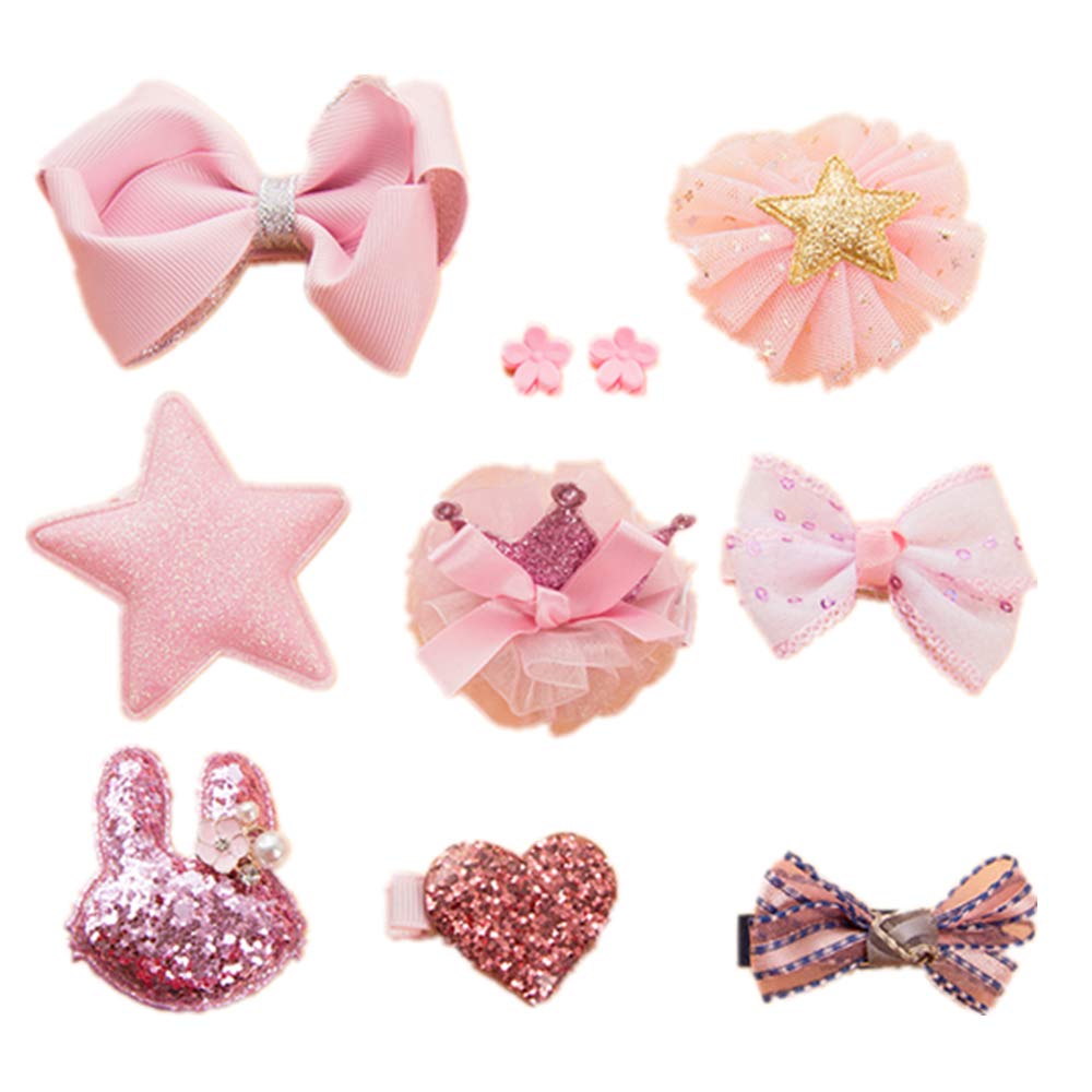 10Pcs Dog Hair Bows Lovely Pets Hair Clips Dog Cat Puppy Grooming Pet Hair Accessory for Cats Dogs Kitten Puppies