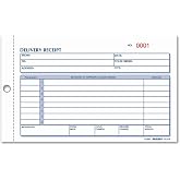 Rediform Delivery Receipt Book, Three-Part Carbonless, 6.38 x 4.25, 50 Forms Total