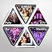 Party Lights, Disco Lights, DJ Party Lights Disco Ball Lights LED Stage Lights Strobe Lights Sound Activated with Remote Control for Parties Club Christmas Festival Karaoke Pub KTV Bar Dance Gift