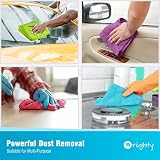 Orighty Microfiber Cleaning Cloths 12 Pack 12x12 Inch Lint Free Absorbent view 4