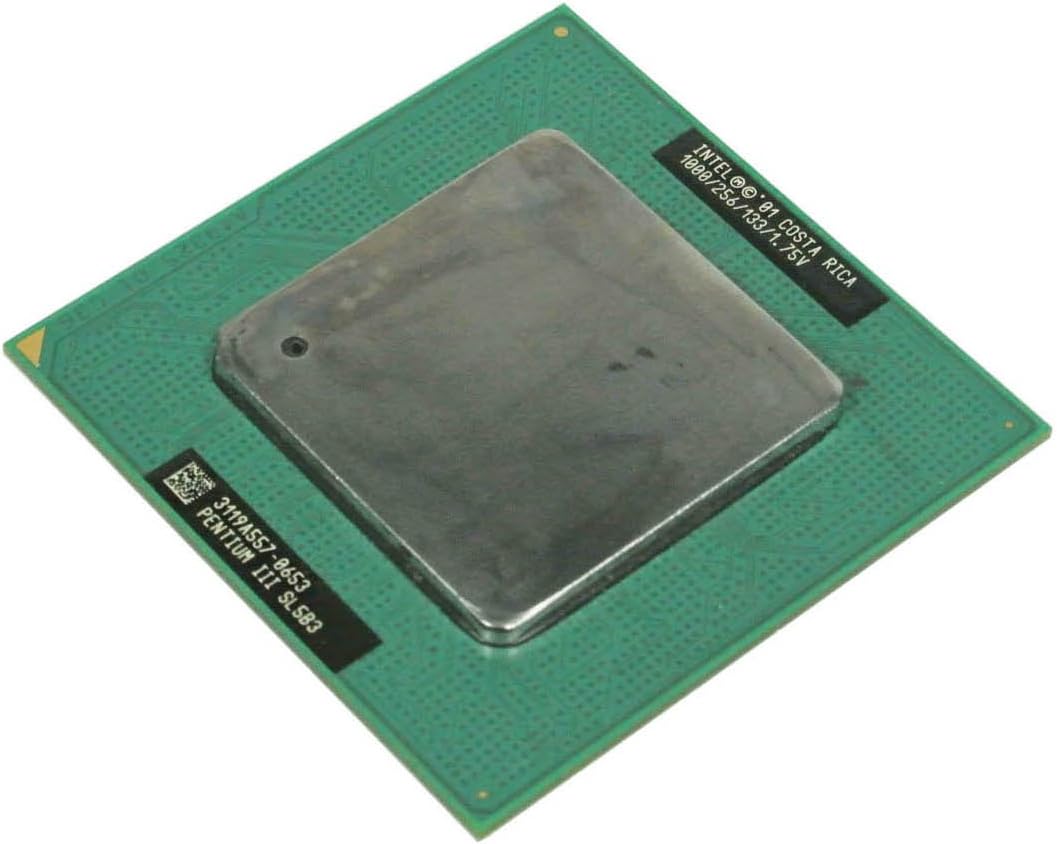 Amazon Com Intel Sl5b3 Intel Pentium Iii 1000 256 133 1 75v Sl5b3 Rk80526pz001256 Electronics