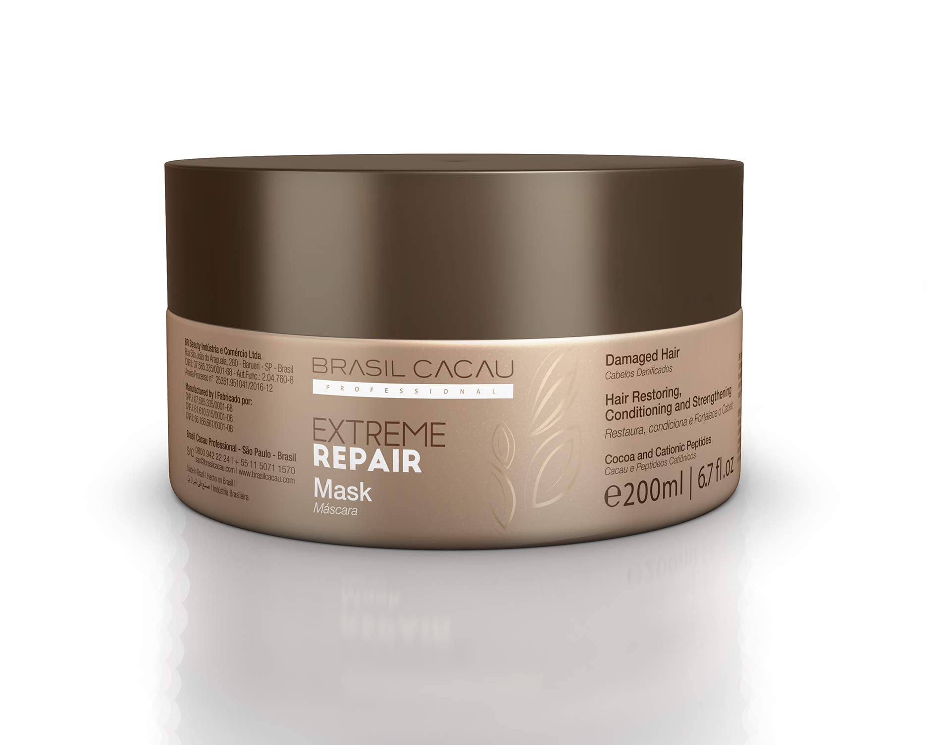 Brasil Cacau Extreme Repair Hair Mask 200ml