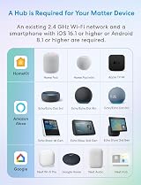 Meross Matter Smart Plug Mini with Energy Monitoring 4 Pack 13A view 2