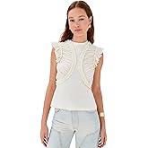 Ulla Johnson Women's Val Sleeveless Ruffled Top
