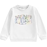 Princess Girls Sweatshirts Magical Long Sleeve Shirt Toddler Holiday Vacation Crewneck Pullover