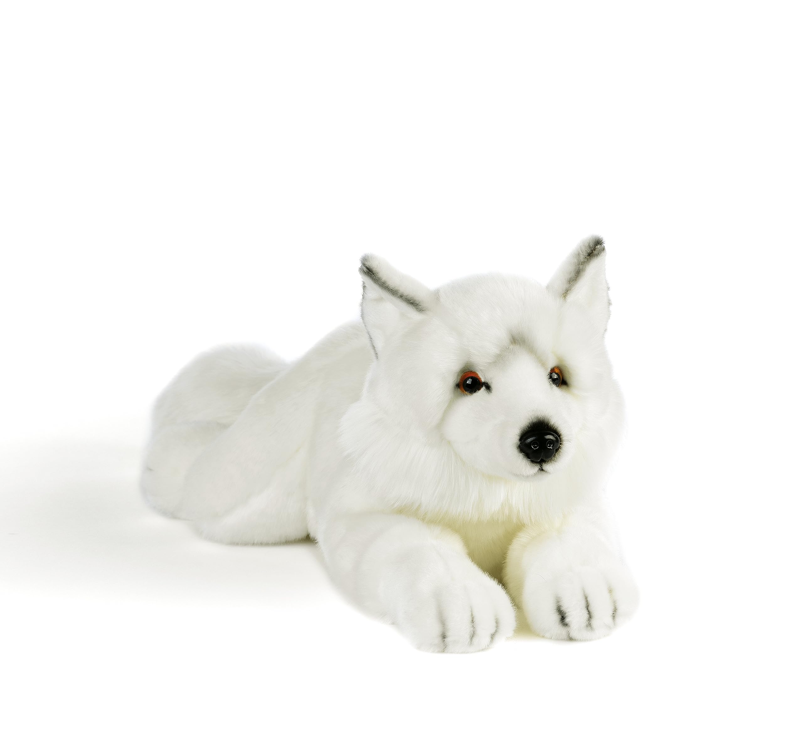 Plush & Company Isafjord Arctic Fox Plush Toy Original Gift for Children, Birthday Girl Boy, Length 37 cm