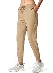 Women's Joggers Pants Pockets Drawstring Running