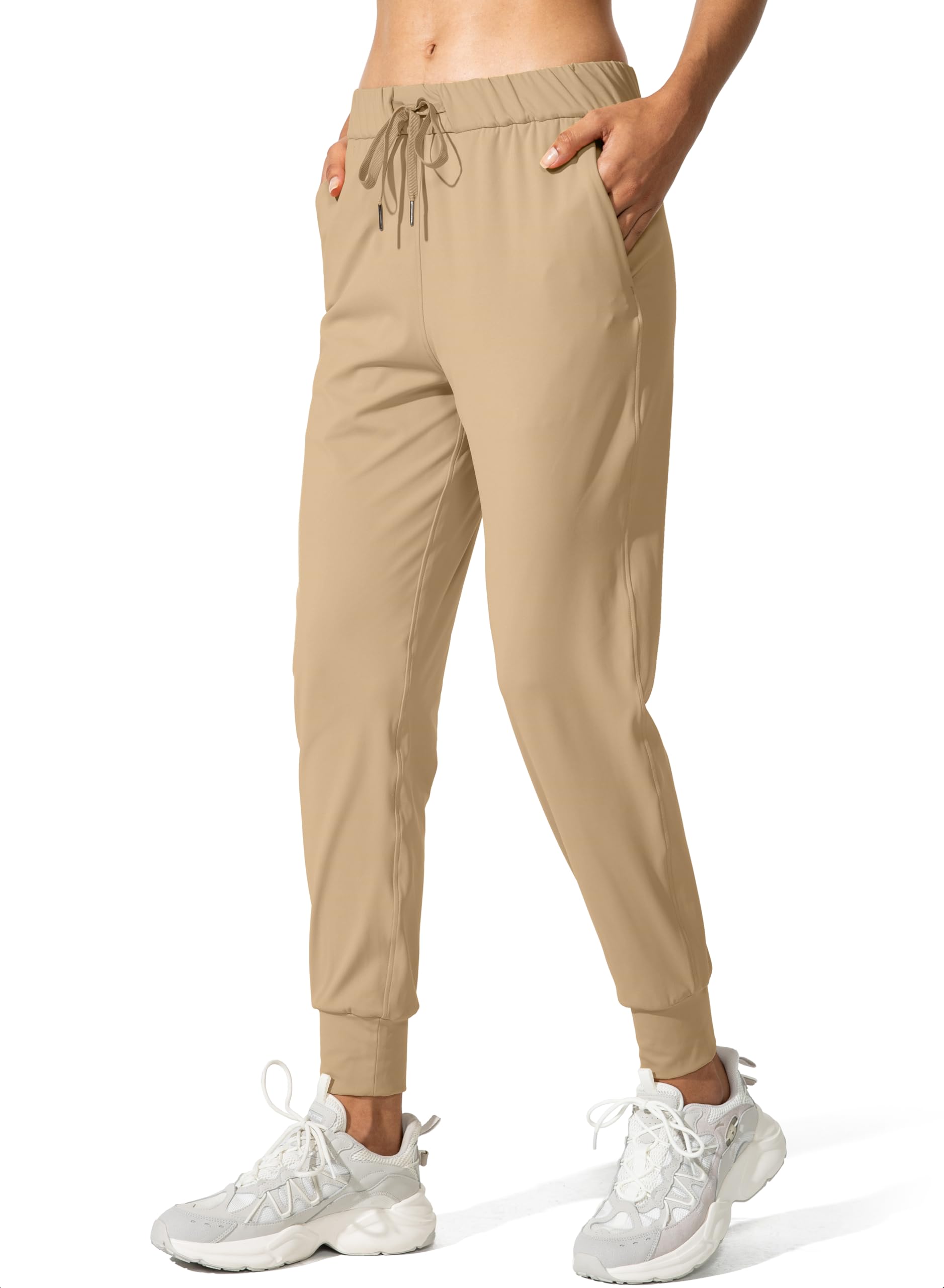 Women's Joggers Pants Pockets Drawstring Running