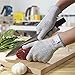 KingKut Cut Resistant Gloves, Kitchen Cutting Gloves, Professional Cut Gloves for Oyster Shucking, Wood Carving, Butchering, Whittling, Meat Cutting, Unique Transverse Knitting Tech, 1 Pair (Large)