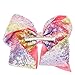 Claire's Girl's JoJo Siwa Large Rainbow Sequin Signature Hair Bow