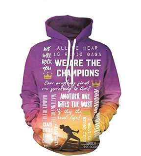 sudadera champion freddie mercury