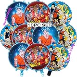 10pc Dragonball DBZ Super Birthday Party Latex Balloons balloon dragon ball goku saiyan vegeta decorations supplies