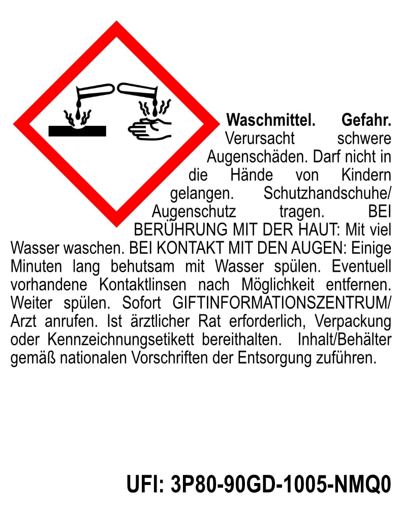 VERY® Universal Waschmittel Flüssig Gel [10L KANISTER] - Flüssigwaschmittel für Helle, & Dunkle Wäsche - Buntwaschmittel XXL mit Frischeduft - Vollwaschmittel - Universalwaschmittel (20-95°C) 9