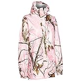 Realtree Storm Seeker AP Pink Camo Zip Up Hoodie Rain Jacket Size