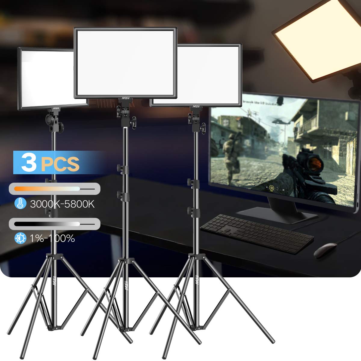 Best Desk Top Led Panel Photography Lighting