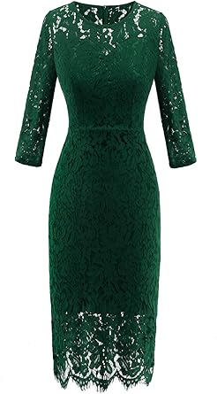 womens green cocktail dress