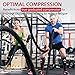Rymora Compression Socks for Men & Women (Cushioned) (One Pair) (PureBlack) (Small)
