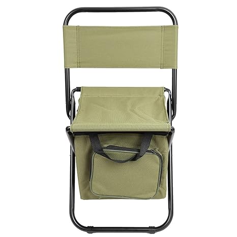 Amazon Com Easty Folding Backrest Chair Portable Ice