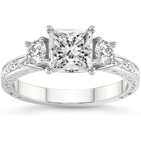 thumbnail image 2 of Kaylee Lab Grown Diamond Ring -18K Yellow Gold, Solitaire, Round, 3 Carat – Best Brilliance 2 of 10