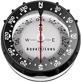 Aqualung Compass Module - Scuba Diving Navigation Compass Console | High-Visibility Display, Luminescent Dial, 360-Degree Bezel, Side-View Window