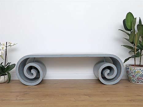 Yajutang chinesischer Tisch Couchtisch Sofatisch Massivholz 158x46x40