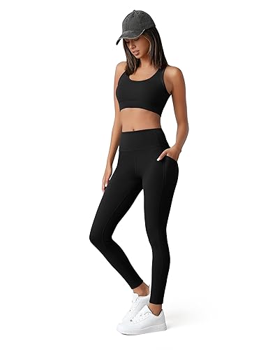 Pack Leggings for Women High Waisted No See-Through Tummy