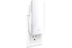 ASUS RP-BE58 BE3600 Dual Band WiFi 7 (802.11be) Range Extender, AiMesh Extender for Seamless mesh WiFi; Works with Any WiFi R