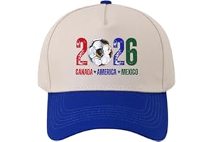 2026 World Cup Soccer Ball Cap USA Canada Mexico Cup Hats Host Country Soccer Football Cap Cotton Baseball Hat for Men Women