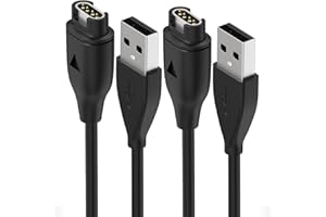 Yaekea Compatible for Garmin Watch Charger Cable USB Charging Cable for Garmin Instinct/Forerunner/Fenix/Vivoactive/Venu/Vivo