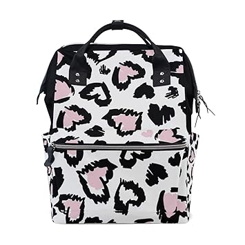 animal print changing bag