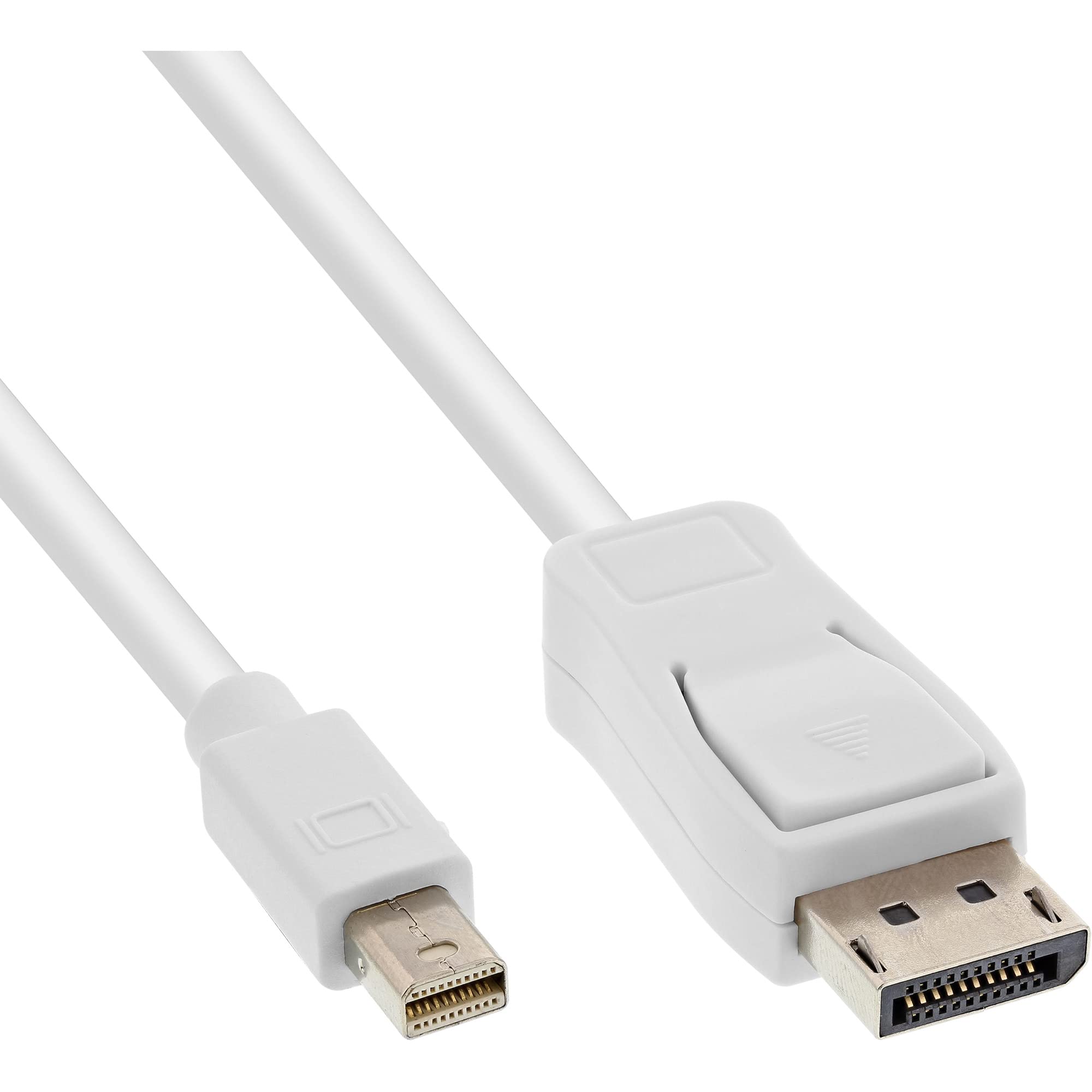 InLine® Mini Displayport to Displayport Cable White 3m