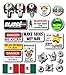 37 Pack of Mexican Crude Humor Hilarious Hard Hat Prank Decal Joke Sticker Funny Laugh Construction LOL