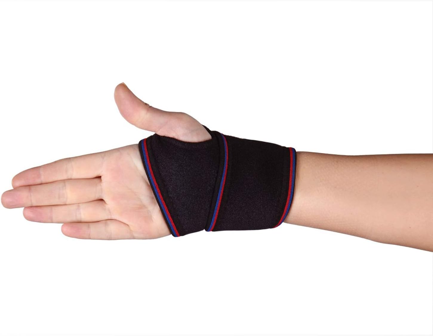 SOLES Neoprene Wrist Bandage & Support Breathable Neoprene, Extreme Comfort One Size Fits All, Fits Both Wrists, Soft - Image 3