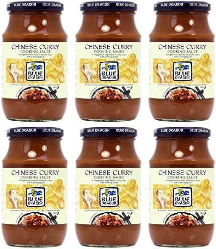(6 PACK) - Blue Dragon - Chinese Curry Cooking Sauce | 425g | 6 PACK BUNDLE