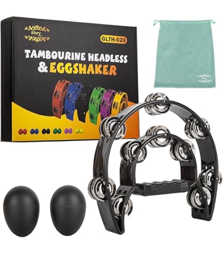 ③ ekko 様 tambourine Amazon.com: MAXTONE Tambourine Color Crescent Moon Shape PW