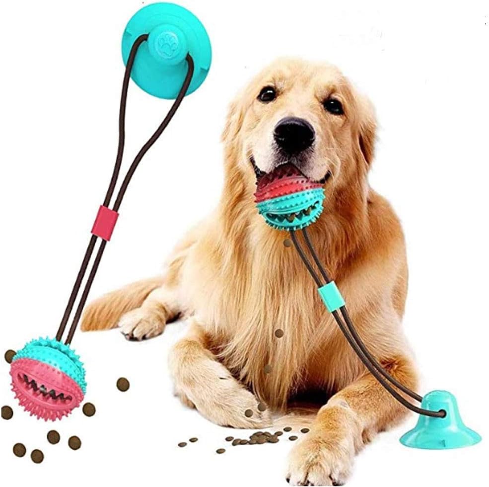 Pet Bite Toy Multifunction Pet Molar Bite Toy，Pet Supplies with Suction