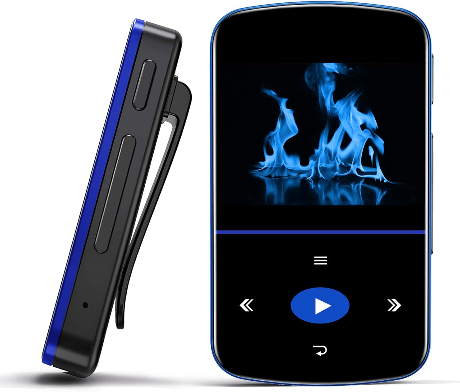 32GB Mini MP3 Player, Mibao MP3 Player with Bluetooth, Portable Music Player with Clip, Sport Pedometer, FM Radio, Vioce Recorder, Micro SD Slot, Expandable up to 64GB, Ideal for Sports: Electronics