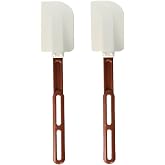 Vollrath 52010 High-Temp Silicone Spatulas, Set of 2 (10-Inch, NSF)