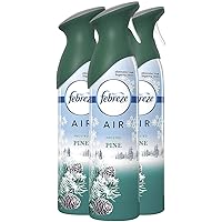 Febreze Air Mist Air Freshener Spray, Winter Collection Limited Edition, Frosted Pine Scent, 10.1 oz. (Pack of 3)