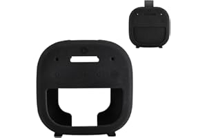 XBERSTAR Micro 2 Silicone Case for Bose SoundLink Micro 2 Bluetooth Speaker Protective Case Silicone Cover (Black)