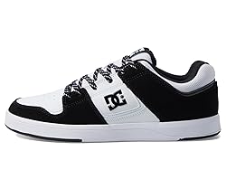 DC Shoes Men's Cure Skate Shoe, 11 White